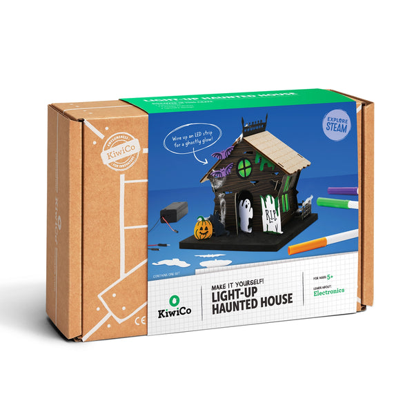 Light Up Haunted House Science Kit For Kids