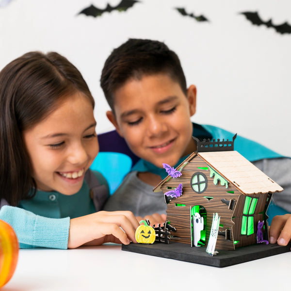 Light Up Haunted House Science Kit For Kids