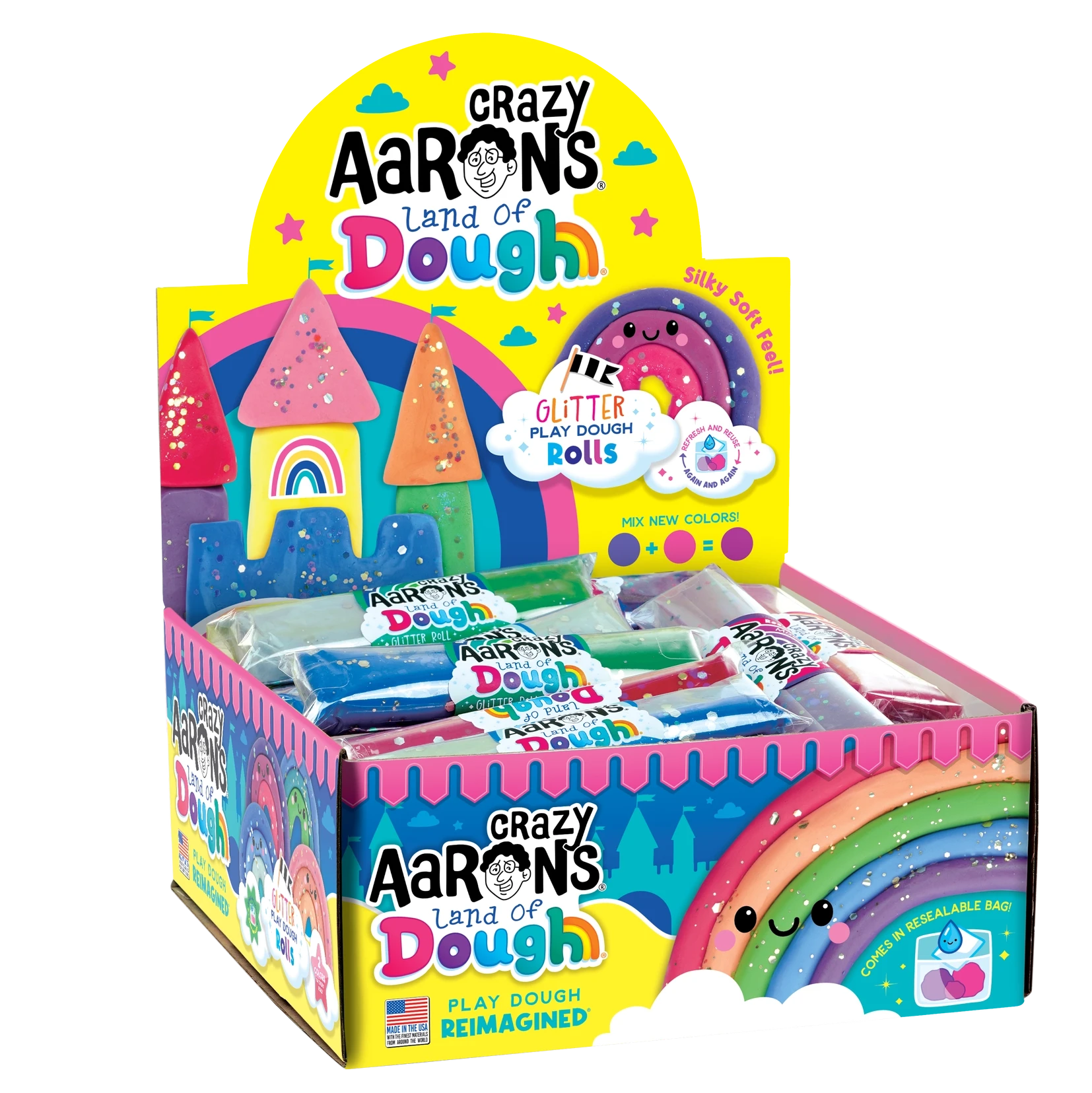 Crazy Aaron’s Land of Dough Glitter Rolls