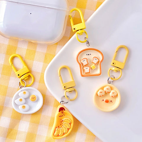 Breakfast Mini Key Chain Charm