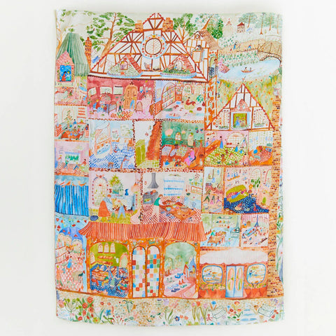 Dollhouse Seek and Find Playsilk by Sarah's Silks