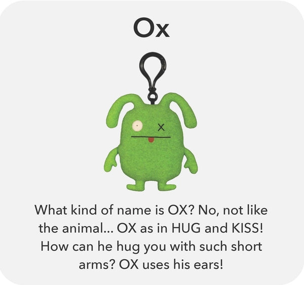 Uglydoll Back Pack Clips (4 kinds!)