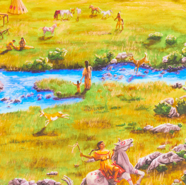 Lakota Storytelling Playsilk by Sarah's Silks