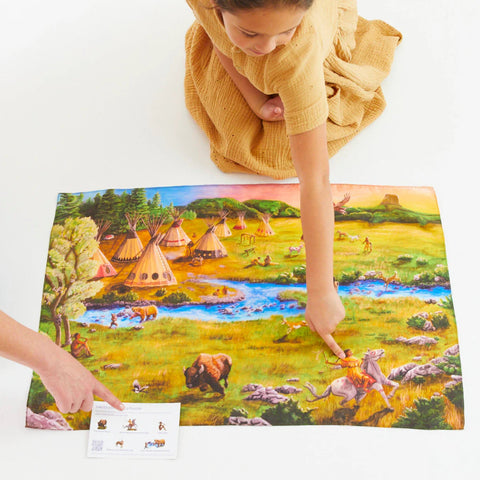 Lakota Storytelling Playsilk by Sarah's Silks
