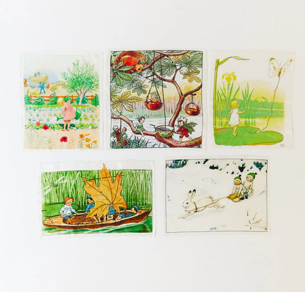 Elsa Beskow Mystery Box Mini-Mini Playsilk by Sarah's Silks