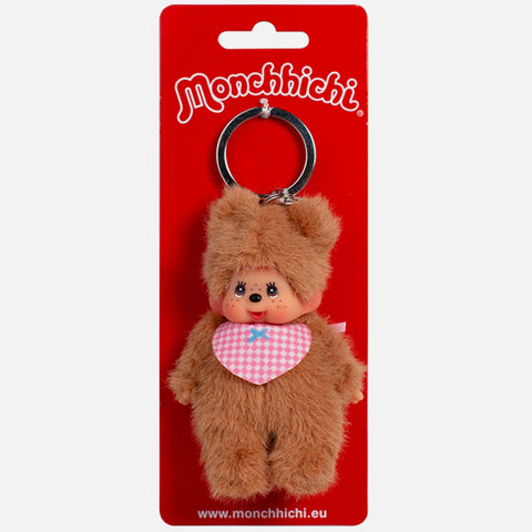 Monchhichi Bearchhichi 4" Plush Keychain