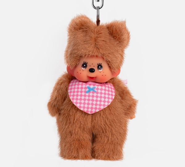 Monchhichi Bearchhichi 4" Plush Keychain
