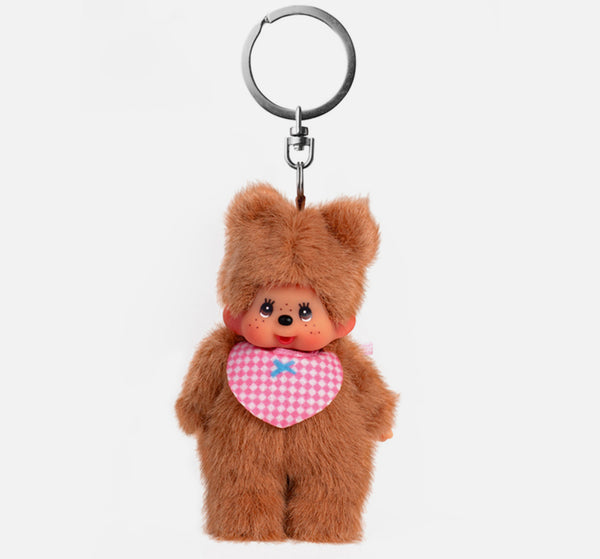 Monchhichi Bearchhichi 4" Plush Keychain
