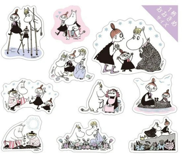 Moomin Stickers - Friends