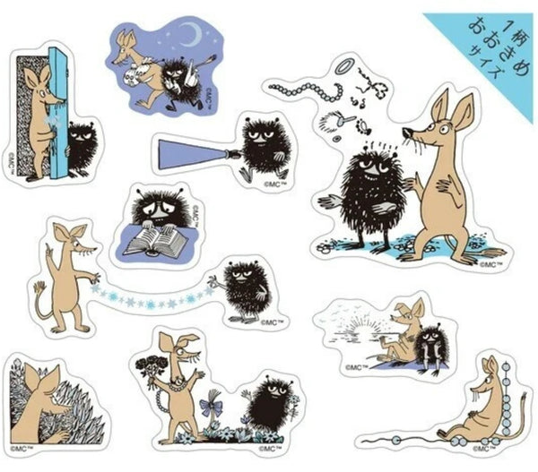 Moomin Stickers - Stinky and Sniff