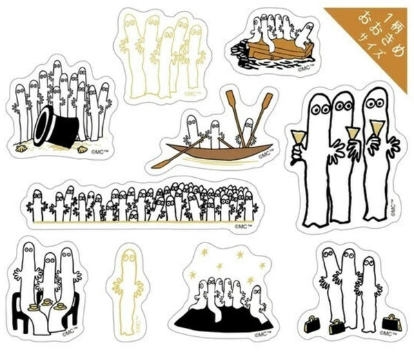 Moomin Stickers - Hattifatteners