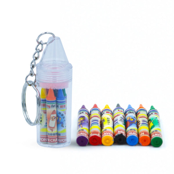 World's Smallest Mini Crayon Key Chain
