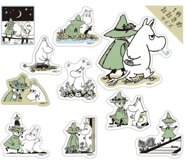 Moomin Stickers - Moomin and Snufkin