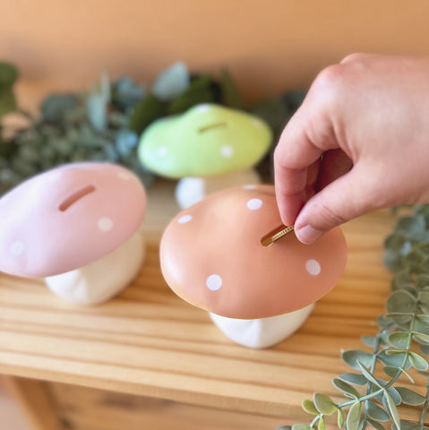 Mushroom Savings Bank by Egmont