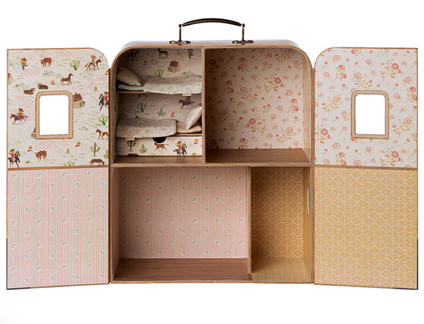 Maileg SuitCasa Portable Mouse House