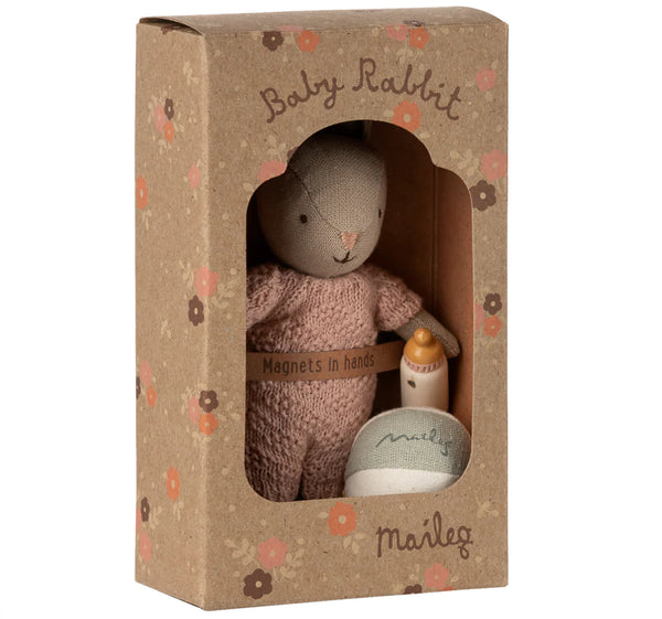 Maileg Rabbit Set Micro Sand Rose
