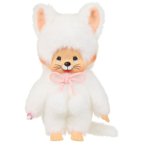 Monchhichi White Cat