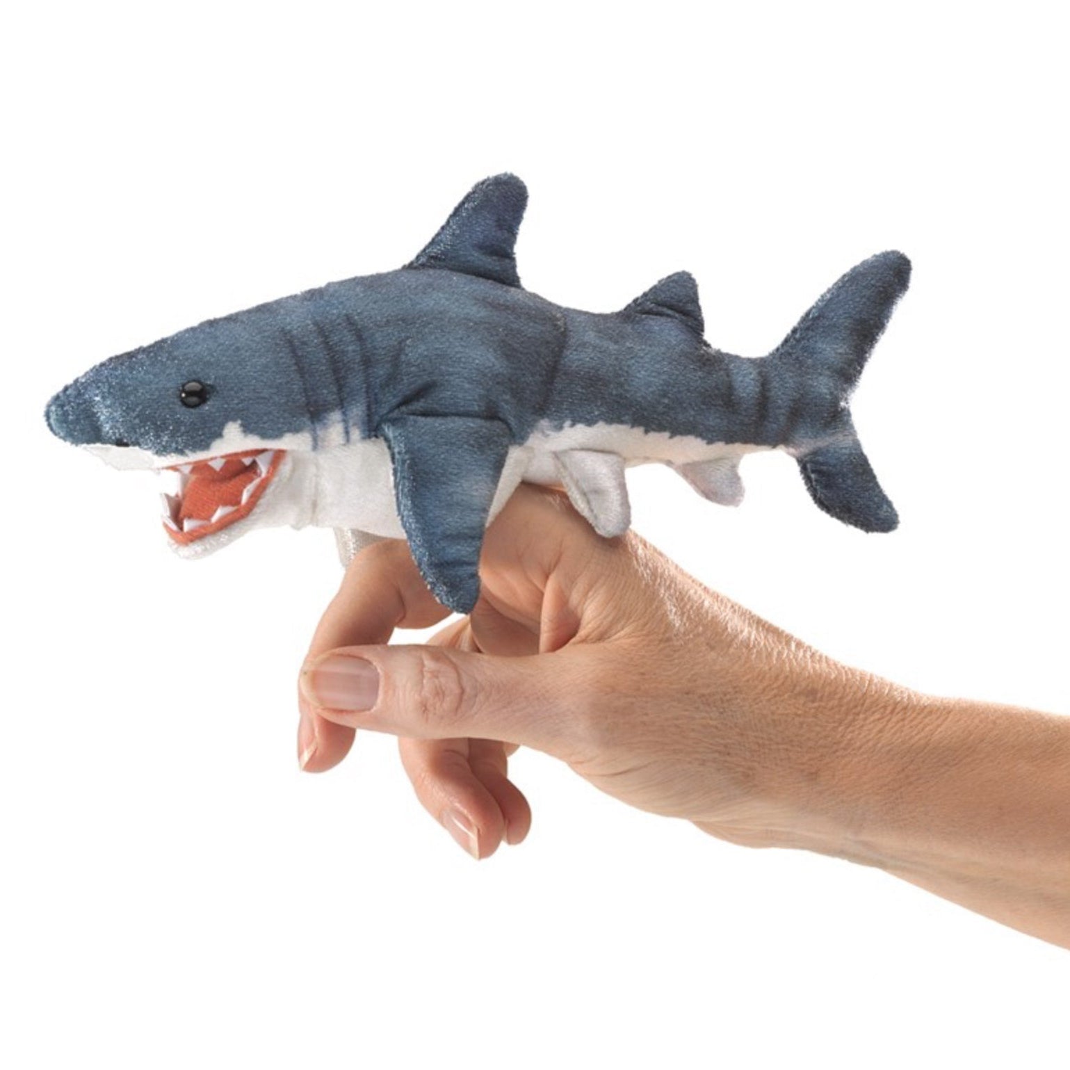 Shark Finger Puppet By Folkmanis
