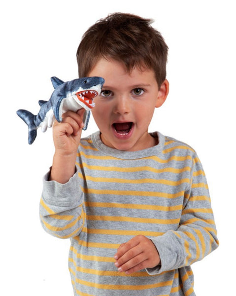 Shark Finger Puppet By Folkmanis