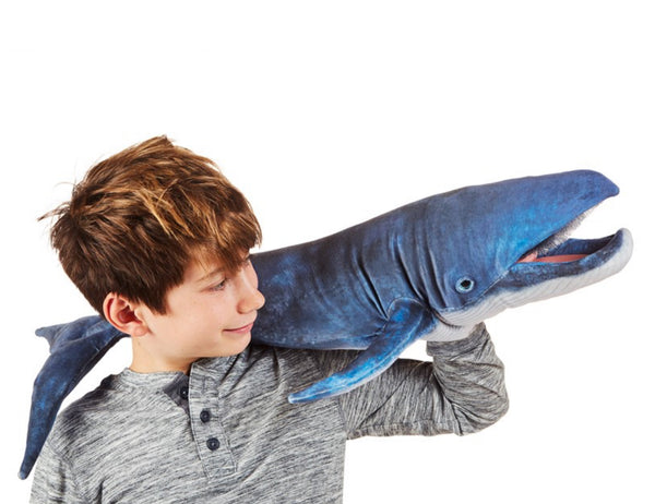 Blue Whale Puppet By Folkmanis