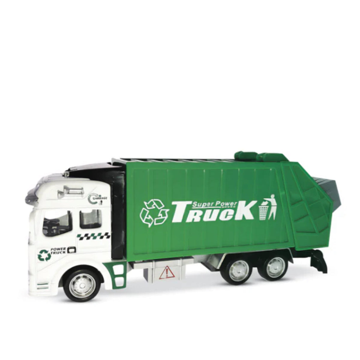 8” Die Cast Garbage Truck – Kinoko Kids