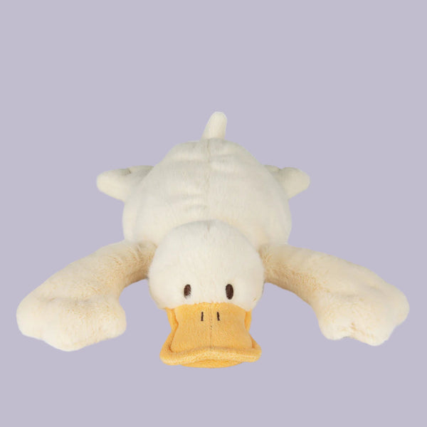 Yellow Deedee Duck Plush by Bon Ton Toys