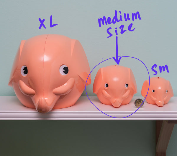 Elephant Money Box Medium (More Colors!)