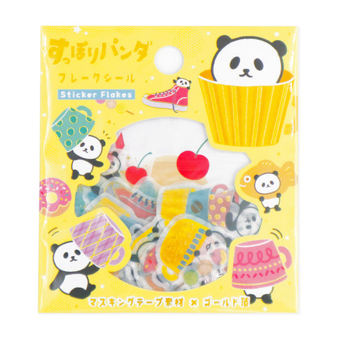 Pandas Sticker Bag