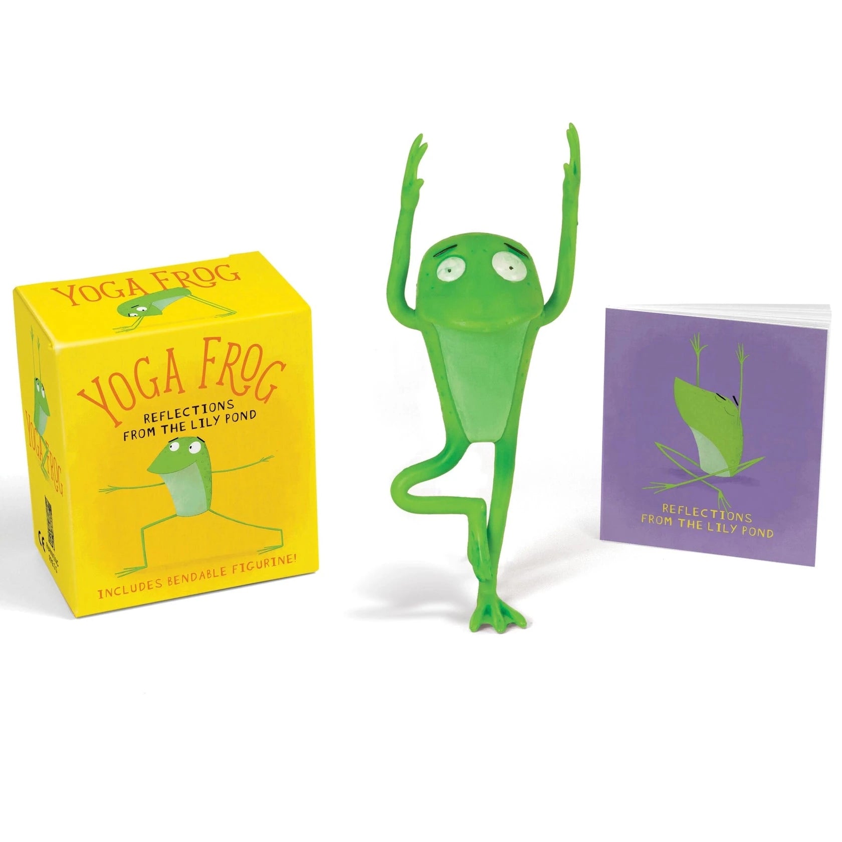 Yoga Frog: Reflections from the Lily Pond