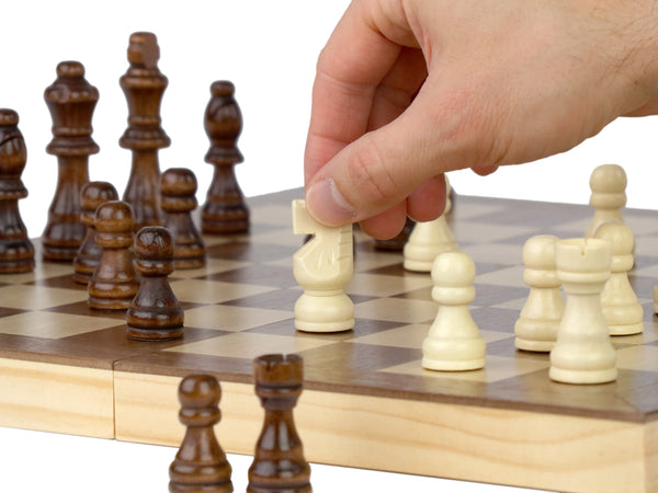 Deluxe Wooden Chess Board