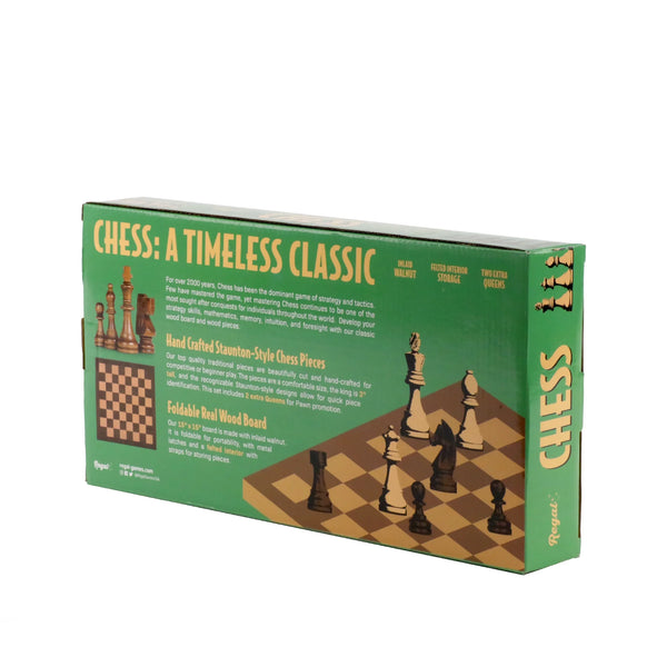 Deluxe Wooden Chess Board