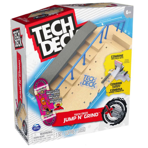 Tech Deck Jump N’ Grind X-Connect Fingerboard Skate Park Playset