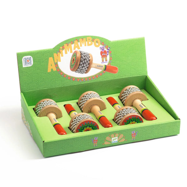 Animambo Mini Cabassa Musical Instrument by Djeco