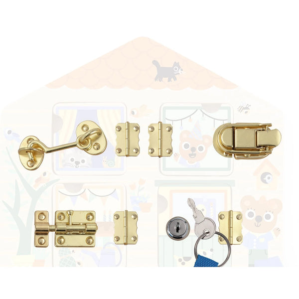 Cabanalock Wooden Skill Board by Djeco