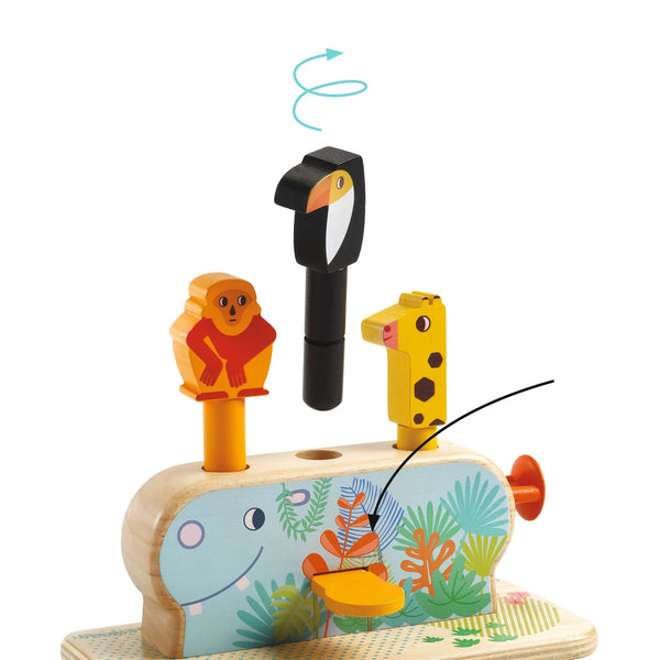 Multi Pop Wooden Toy by Djeco