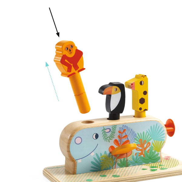 Multi Pop Wooden Toy by Djeco