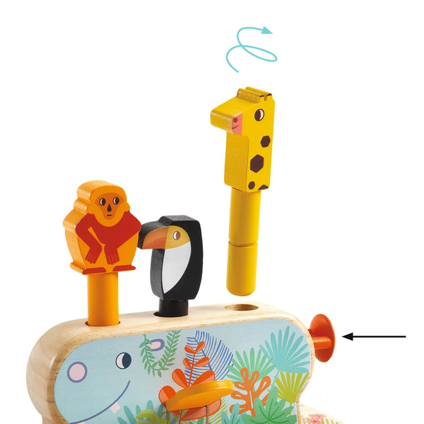 Multi Pop Wooden Toy by Djeco