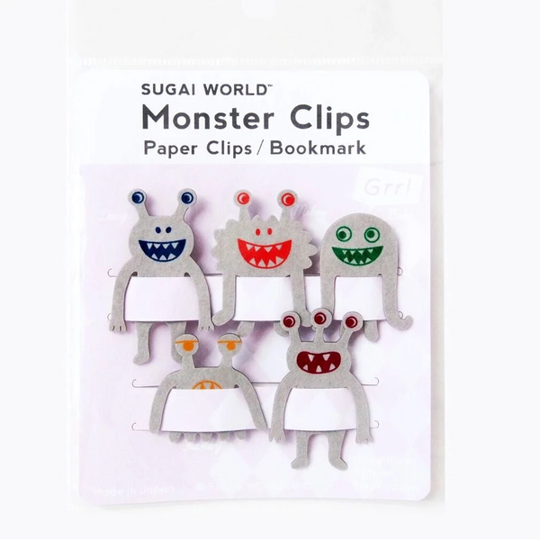 Clip Family Paperclips /Bookmarks by Sugai World (several kinds!)