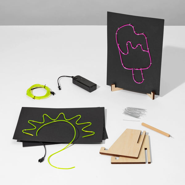 Light-Up Wire Art - Diy Neon Sign Craft Kit by Kiwi Co.