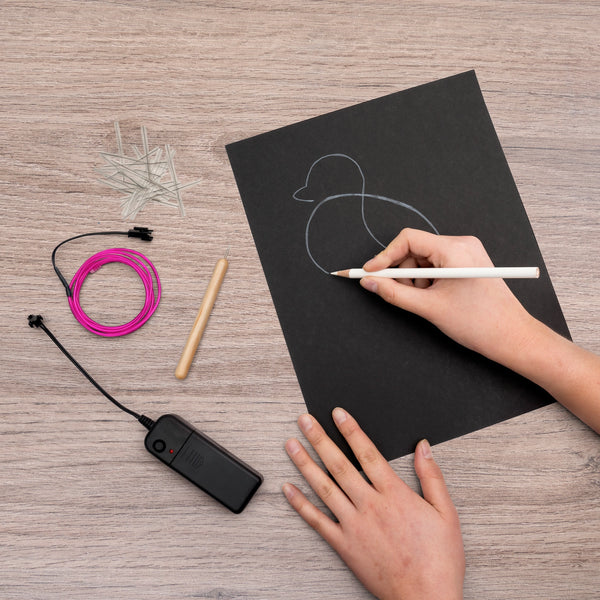 Light-Up Wire Art - Diy Neon Sign Craft Kit by Kiwi Co.