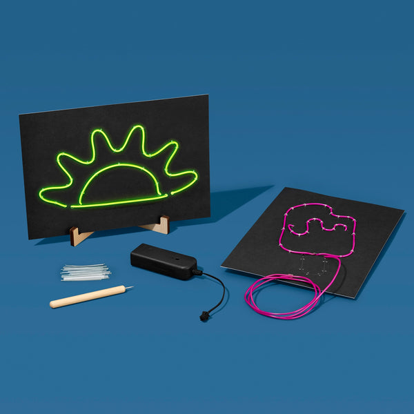 Light-Up Wire Art - Diy Neon Sign Craft Kit by Kiwi Co.