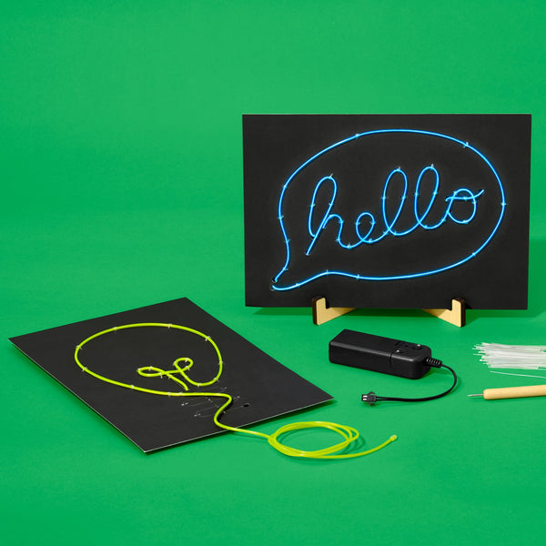 Light-Up Wire Art - Diy Neon Sign Craft Kit by Kiwi Co.