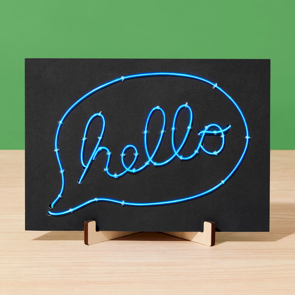 Light-Up Wire Art - Diy Neon Sign Craft Kit by Kiwi Co.
