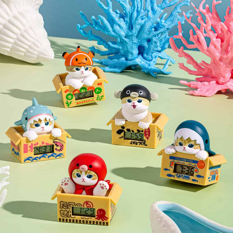 Mofusand Marine Life Meow Clock Blind Box