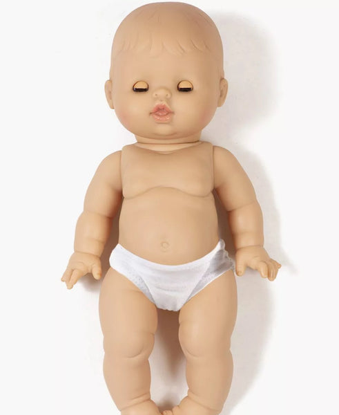 NEW Minikane Sleeping Eyes Baby Doll