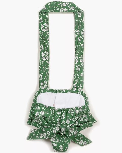 Minikane Doll Carrier in Green Liberty Print