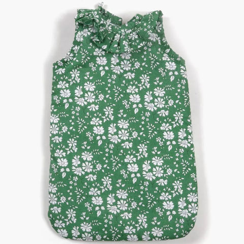 Minikane Sleeping Bag In Green Liberty Print