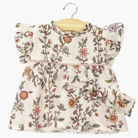 Daisy Dress with Headband in “Gisele” Print  for Minikane Gordis Dolls