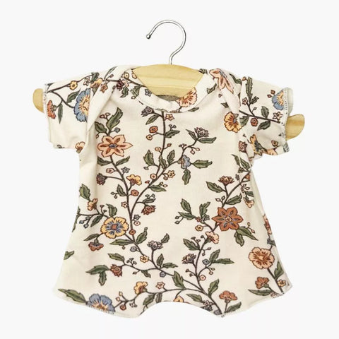 Body Shortie in "Gisele” Print  for  Minikane Soft-bodied Babies