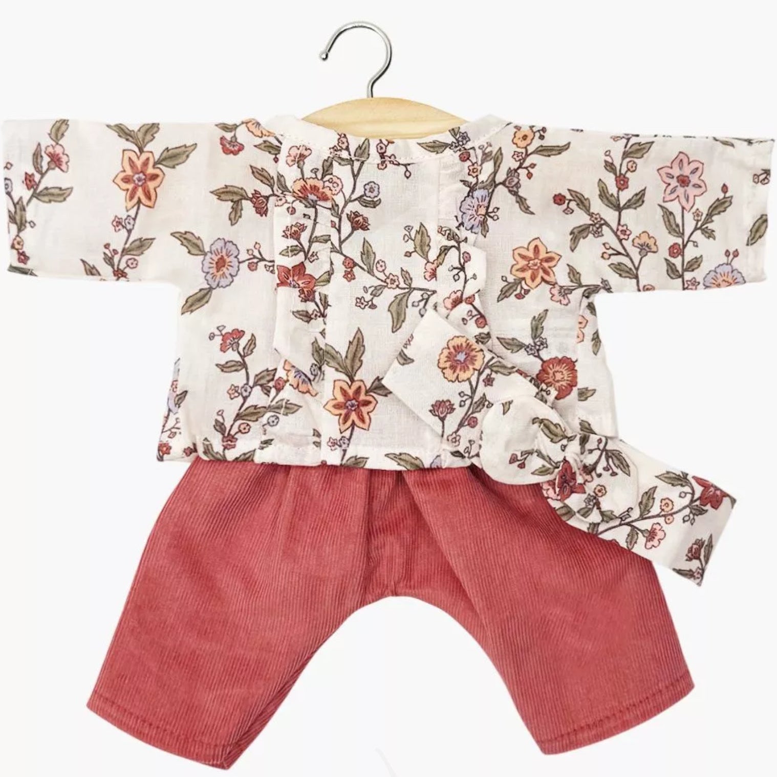 Minikane Lili Set in “Gisele” print and Corduroy for Minikane Gordis Dolls